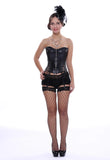 Court Dress PU Harness Jacket Slim Beauty Body Plastic Body Suit Direct A Hair-Outfit
