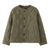 Fongt And Winter Explosion Street Fashion Loose Quilt Cotton Jacket