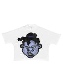 Original Sufu Ancient Animation Head Printed Graphics T-Shirt Y2k Blouse Street Oversized T-Shirt Gothic Animation Short Sleeves-Outfit