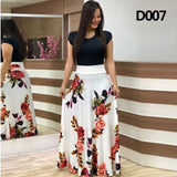 Dot Print Patchwork Long