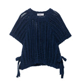Fongt Women's INS Explosion Fashion Side With Coarse Needle Blouse