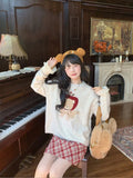 Kawaii Bear Sweater-Outfit