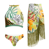 Sexy Fashion One Piece Swimsuit Solid 3D Flower Summer Women Swimwear Beachwear Summer Luxury Monokini Bathing Suit-Outfit