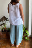O Neck Tank Pants