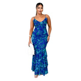 Fongt Babes Sexy Temperament Fashion In Dress Slings Long Lace Dress Dress Girl