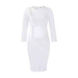 Fongt Women's Clothing 2025 Autumn And Winter 2025 New Elegant Office Office African Dress