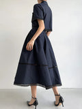 Fongt Beautiful Suit Woman 2025 New Short Shirt High-Waisted Lace Embroidered Skirt Two Sets Of Autumn And Winter