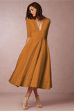 Fongt And Summer 2023 New Sexy Deep V Mid-Sleeve Dress Ebay Long-Term