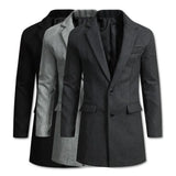 Fongt 2025 Hairy Man Thick Coat Burst The Suit