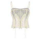 Summer New Fashion Trend Ins Personality Sexy Spice Girl Split Blouse-Outfit