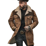 Fongt Autumn And Winter Men's Coat Velvet Jacket More Pocket Coat More Color?