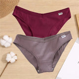 Cotton Women's Panties Sexy Underwear Female Underpants Solid Color Comfortable Woman Cotton Briefs Intimates