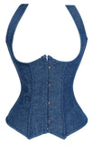 Sexy Court Back Back Clip Harness Jacket Women's Vest Plastic Suit Corset-Outfit
