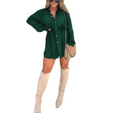 Fongt Women's Clothing In Autumn 2025 Fashion Solid Color Long-Sleeved