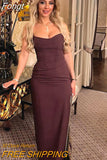 Black Corset Mermaid Dress Spaghetti Strap Bodycon Long Summer Dress Sleeveless Elegant Party Evening Maxi Dresses
