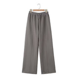 Pilot Jacket Sweater 3399802 Loose High-Waisted Velvet Trousers 319980-Outfit