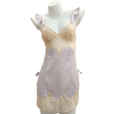 Fongt Sexy Pajamas Women Pure Breeze Summer Thin Ice Silk Lace Spring And Autumn Breast Sling Aja Crootype Home Clothes