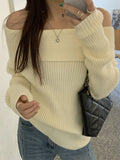 solid color off-the-shoulder