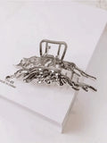 Liquid Metal Butterfly Claw Clip-Outfit