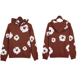 Invoice Printed Kapok Loose Sweater Y2K Hip Hop Street Pullover Casual Top For Men And Women-Outfit