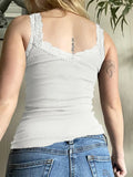 vintage tank top with lace