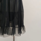 Fongt Private Room Pyjamas Female Lace Tethers Thin Transparent Beauty Fairy Seduction Pajamas Leaves Edge