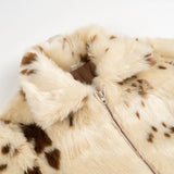 Fongt Homemade New Women's Classic Fashion Animal-Shed Imitation Fur Coat
