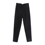 Fashionable Multi-Color Pendant High-Waisted Straight Harlan Casual Suit Trousers In Spring And Summer 2024-Outfit