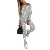 Outfit Letters Print Long Sleeve