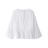 Summer Style Hollowed-Out Embroidered Shirt 8399300 Casual Shorts 8390300-Outfit