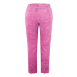 Solid Color Loose Double-sided Plush Trousers