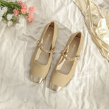 Fongt Mary Jane Women's Shoes 2024 New Color Single Shoes Women Summer New Chinese 100 Collocation Skirt Cheongsam Single