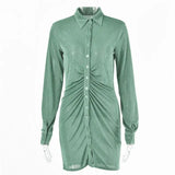 Long Sleeve Solid Streetwear Female