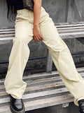 Corduroy Straight Leg Pants-Outfit