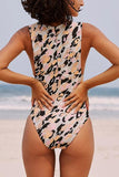 Floral Print One Piece 703-1-Outfit