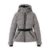 Fongt Women's Autumn Autumn Winter New Multi-Color Ski Series Giose Hooded Cotton Jacket