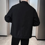 Fongt Men's Autumn And Winter Fashion Brand Handsome Retro High-End Trend Of Men's Workwear Jacket Spring And Autumn