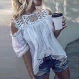 Lace Patchwork Cotton