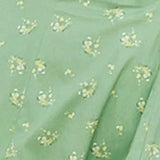 Floral Print Dress Sweet Square Neck Puff Sleeve Side Spilt Drawstring Maxi Dresses for Women Party Chic Casual