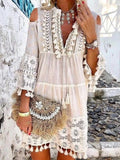 Spring Embroidery Crochet Lace Boho