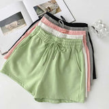 Fongt Black Wide Leg Pants Loose Casual Pants Children 2023 Summer New High Waist Show Thin Thin Shorts