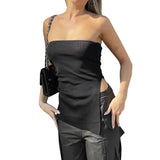 Fongt Spring And Summer Explosion Women's Clothing Irregular Open Fork Bra