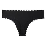 Fongt Lady One-Thick Thread Wave Side Cotton Crotch Low-Waist Bikini Trousers