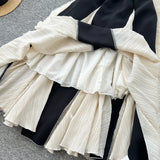 Fongt Elegant Sexy Sling Dress Women's Holiday Wind Waist Lotle Side Dress Dress Dress