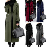 Fongt Autumn And Winter Explosion Order Thick Hair, The Female Coat Length Length Quality Coat Is Lining