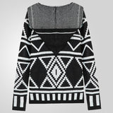 Fongt Men's Autumn And Winter Cardigan Sweater Mid-Long Knitted Jacket