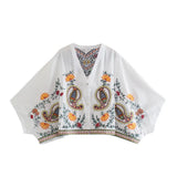 Embroidered Shirt 05107247251 Embroidered Skirt 05107249250 In Autumn-Outfit