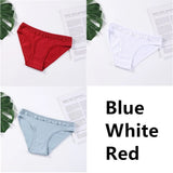 Cotton Panties Underwear Solid Women Sexy Lace Underpants Soft Briefs Set Female Intimates Plus Size Lingerie Panty