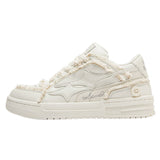 Shooting Star Patchwork Sneakers-Outfit