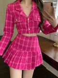 Crop Jacket & Mini Skirt Two Piece